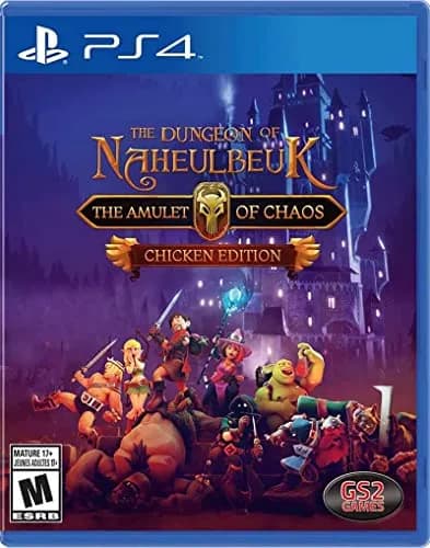 GS2 Games The Dungeon of Naheulbeuk: The Amulet of Chaos (Chicken Edition) - PlayStation 4 | Tactical RPG with Humor & Chaos thumbnail 1