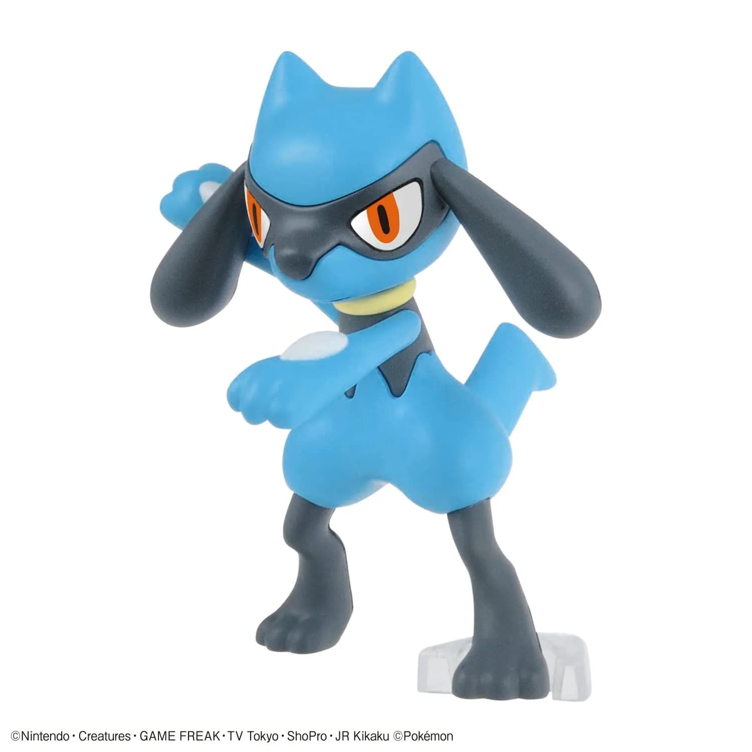 Bandai Hobby Pokémon Riolu & Lucario Model Kit 19.1cm (7.5in) | Poseable Figures for Display - view 4