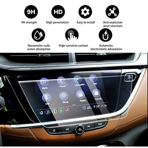 YEE PIN Screen Protector for Buick Envista 2024-2025 | Tempered Glass 9H, 11" & 8" Touchscreen thumbnail 2