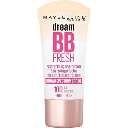 Maybelline Dream Fresh Skin Hydrating BB Cream 1 Fl Oz | 8-in-1 Skin Perfecting Beauty Balm with SPF 30 thumbnail 1