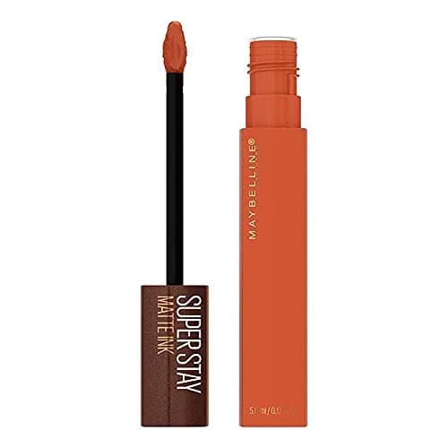 Maybelline SuperStay Matte Ink Liquid Lipstick, Coffee Edition, Caramel Collector, 0.17 Fl Oz (5 ml) | Long-Lasting Matte Color - main product image