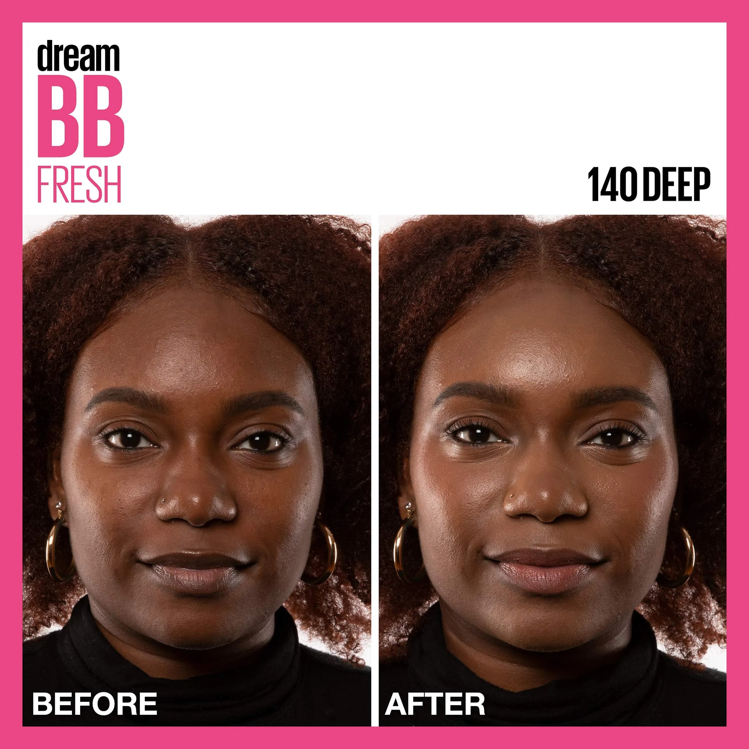 Maybelline Dream Fresh Skin Hydrating BB Cream Deep 1 Fl Oz | 8-in-1 Skin Perfecting Beauty Balm SPF 30 - view 5