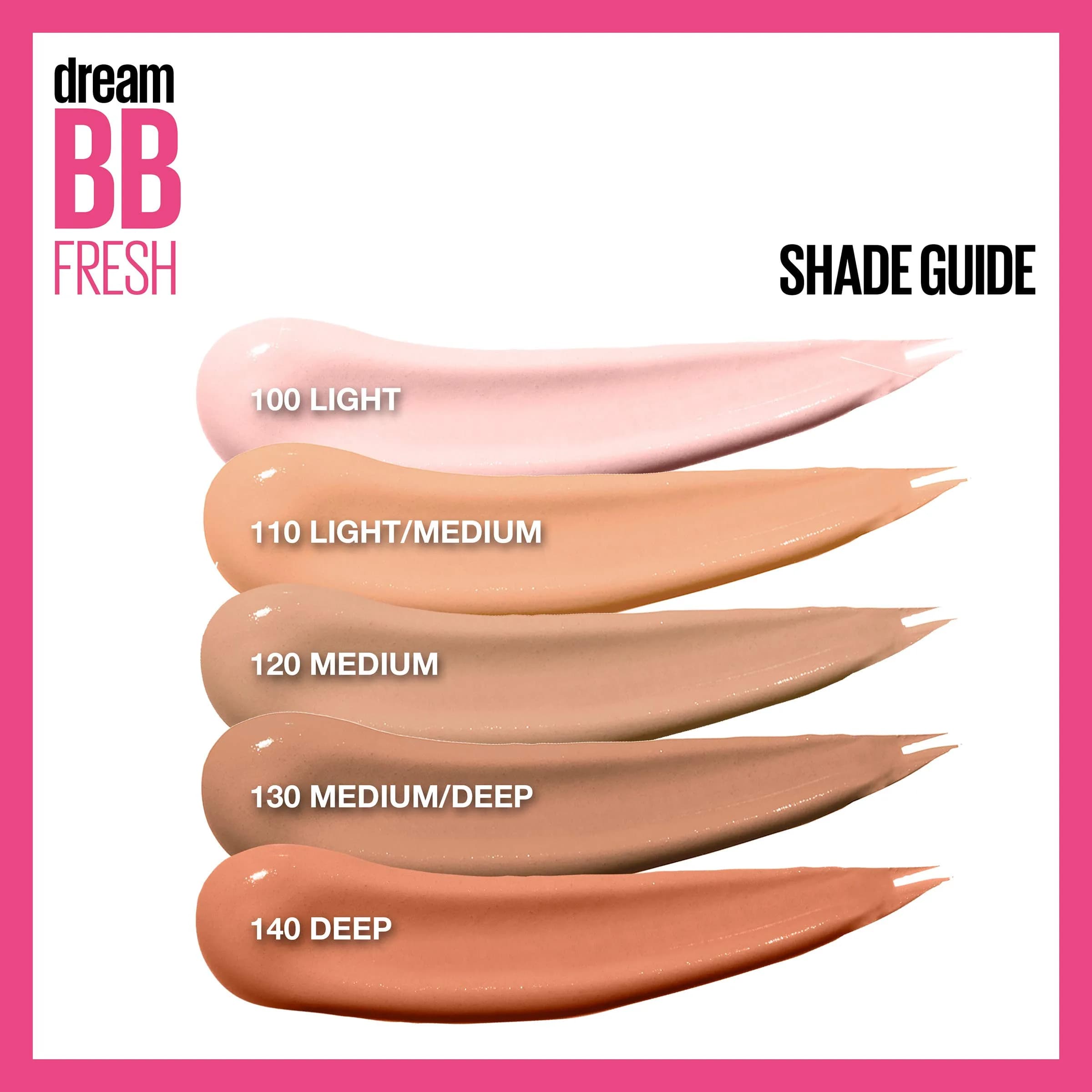 Maybelline Dream Fresh Skin Hydrating BB Cream Deep 1 Fl Oz | 8-in-1 Skin Perfecting Beauty Balm SPF 30 - view 7