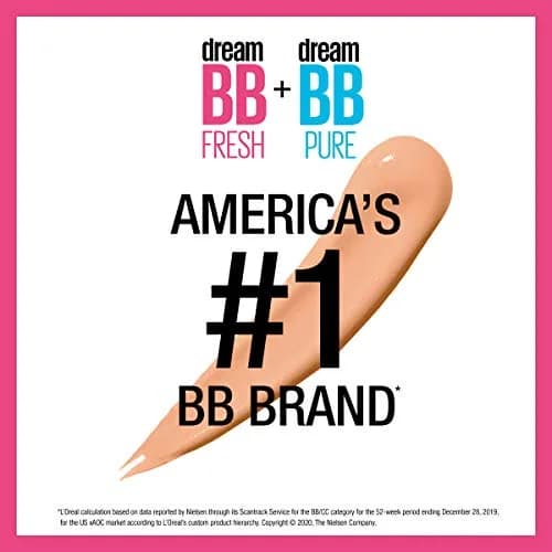 Maybelline Dream Fresh Skin Hydrating BB Cream Deep 1 Fl Oz | 8-in-1 Skin Perfecting Beauty Balm SPF 30 thumbnail 3