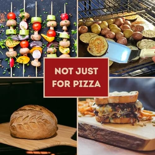THERMICHEF 14" x 14" Pizza Steel - 3/8" Steel, 9.1kg (20 lbs) | Heavy-Duty Oven & Grill Steel thumbnail 6