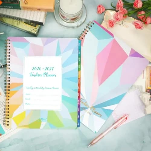 Artfan Teacher Planner 2026-2027 | Weekly & Monthly Schedule for Teachers, 9" x 11" thumbnail 8