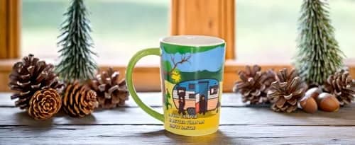 Pine Ridge Black Bear RV Camper Ceramic Mug 12oz | Nature Lover Gift for Campers & Outdoors thumbnail 5