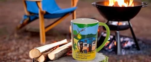 Pine Ridge Black Bear RV Camper Ceramic Mug 12oz | Nature Lover Gift for Campers & Outdoors thumbnail 2