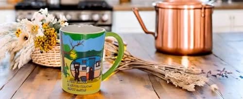 Pine Ridge Black Bear RV Camper Ceramic Mug 12oz | Nature Lover Gift for Campers & Outdoors thumbnail 3