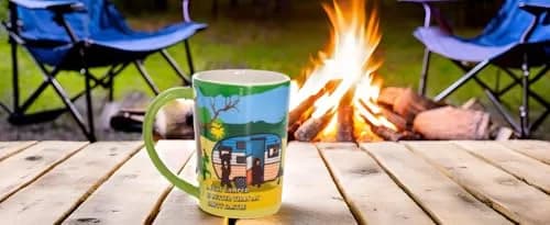 Pine Ridge Black Bear RV Camper Ceramic Mug 12oz | Nature Lover Gift for Campers & Outdoors thumbnail 4