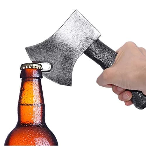 AMJUDOT Refrigerator Magnetic Axe Bottle Opener | Magnetic & Axe Hammer Shape, 18.5 x 10 x 5 cm thumbnail 1