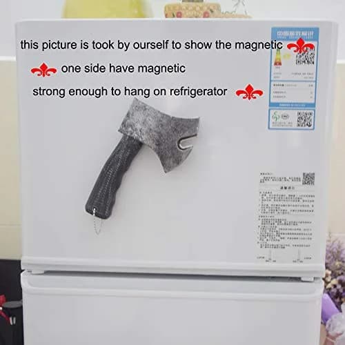 AMJUDOT Refrigerator Magnetic Axe Bottle Opener | Magnetic & Axe Hammer Shape, 18.5 x 10 x 5 cm thumbnail 2