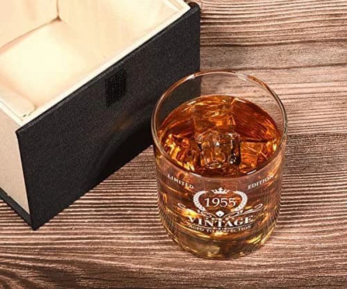 Triwol 71st Birthday Whiskey Glass | Vintage 1955 Gift for Men in India thumbnail 5