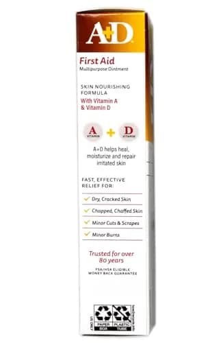 A+D First Aid Ointment 1.5 Oz | Multipurpose Dry Skin Moisturizer & Skin Protectant thumbnail 5