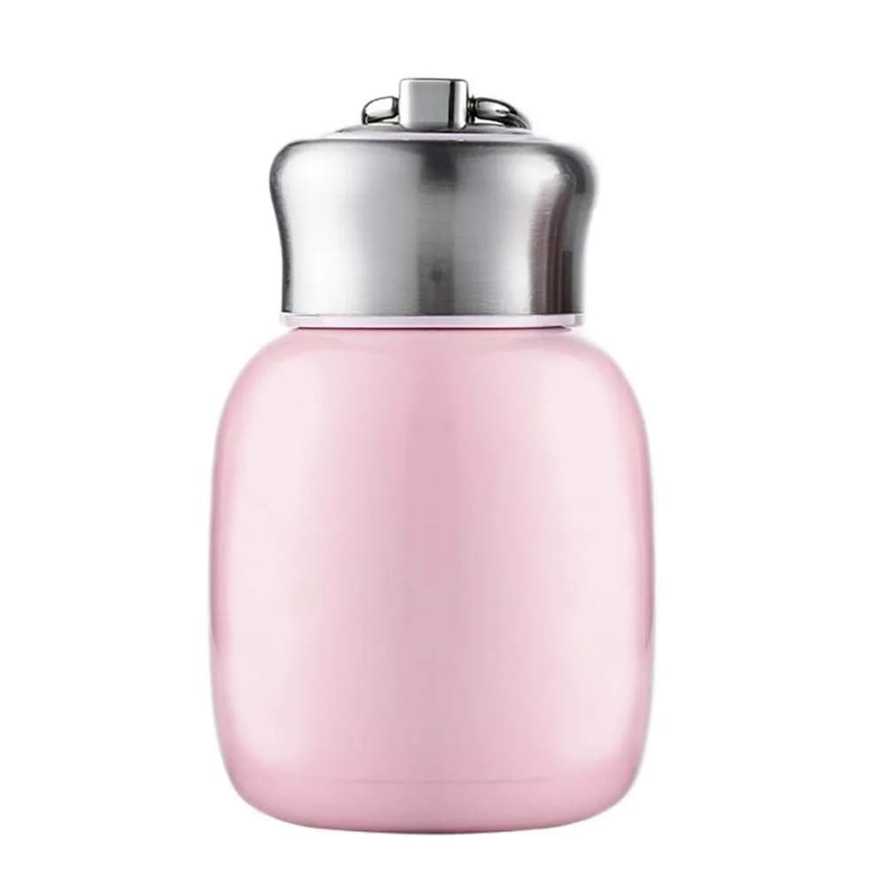 Gets Mini 7 oz (200ml) Stainless Steel Water Bottle | Portable Small Sports Vacuum Insulated Tumbler Cup - main product image