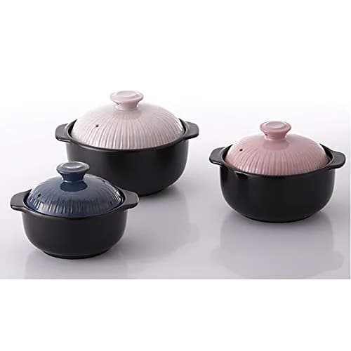 Lucia 1400ml Glazed Ceramic Cookware Hot Pot | Heat & Water Resistant - South Korea thumbnail 5