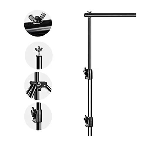 HYJ-INC 12ft x 10ft Photo Video Studio Heavy Duty Adjustable Photography Muslin Backdrop Support System Kit with Carry Bag 12ft x 10ft thumbnail 6