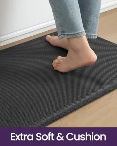 DEXI Anti Fatigue Kitchen Floor Mat Cushioned Standing Runner 48" x 20" (122cm x 51cm) | Reduces Foot, Knee & Back Strain thumbnail 7