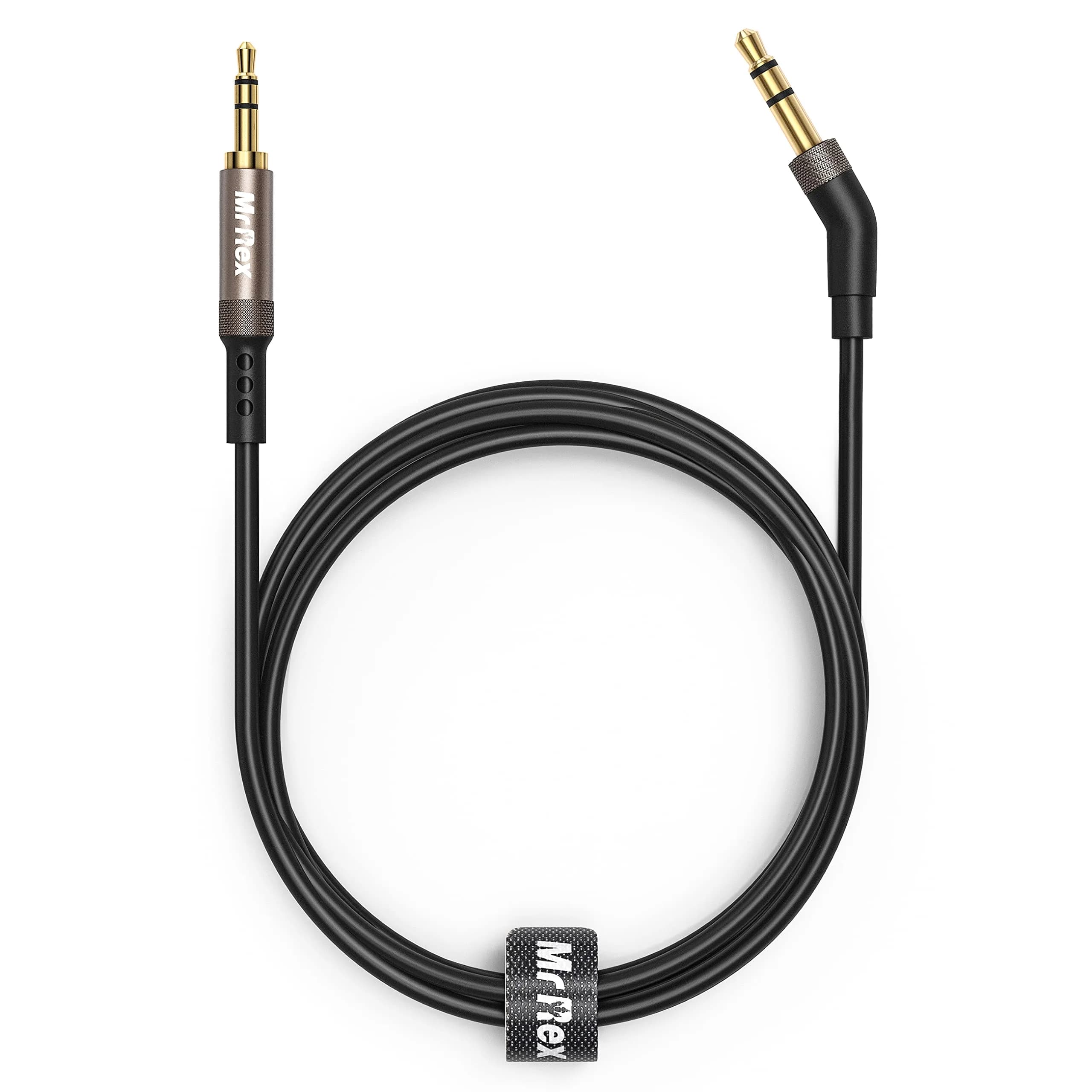 Mr Rex 2.5mm to 3.5mm Audio Cable 3m (10ft) | Reusable Tie & Gold-Plated Connectors - main product image