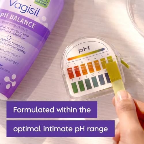 Vagisil pH Balance Feminine Wash LactoPrebiotic 360ml (12 Fl Oz) | Gynecologist Tested thumbnail 4