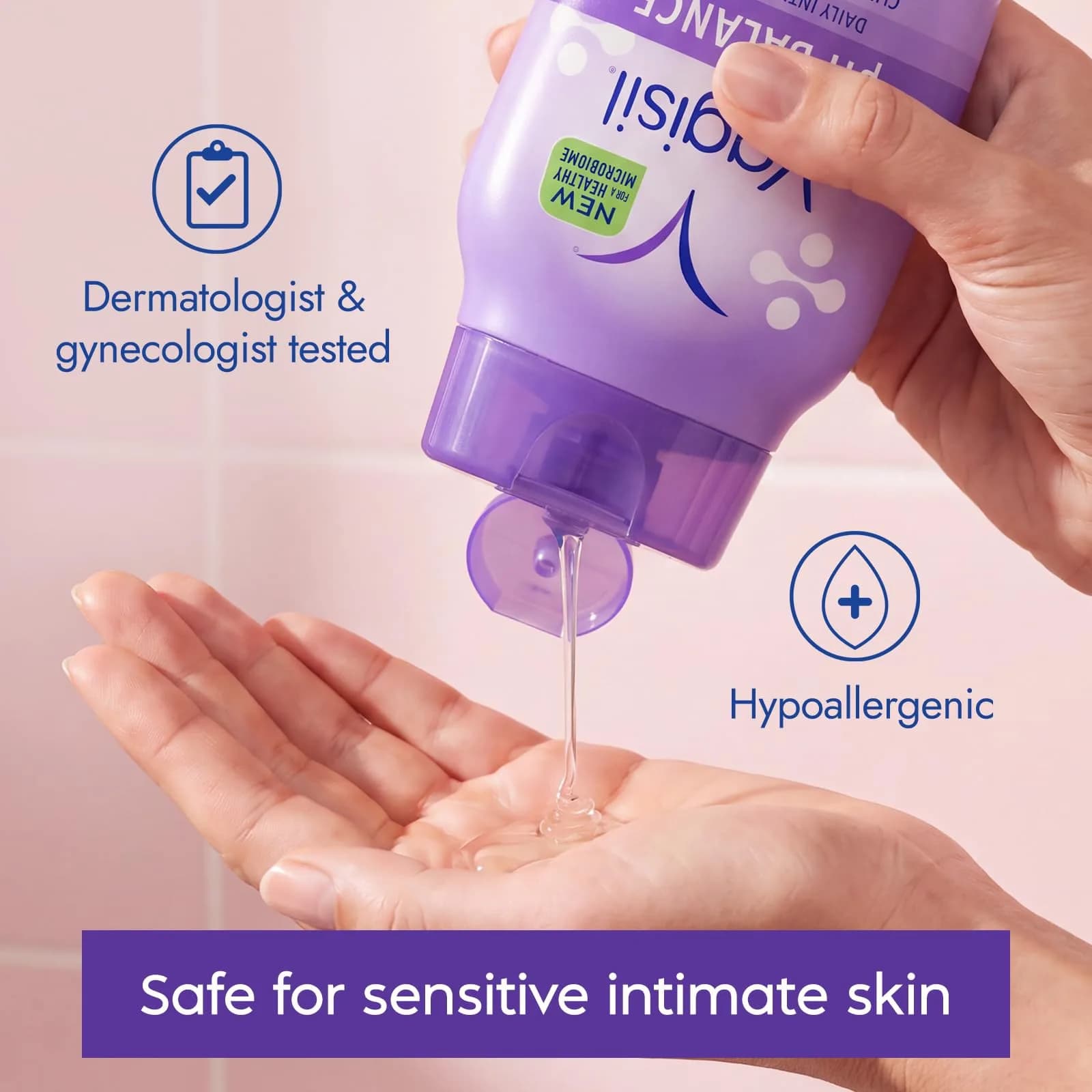 Vagisil pH Balance Feminine Wash LactoPrebiotic 360ml (12 Fl Oz) | Gynecologist Tested - view 6