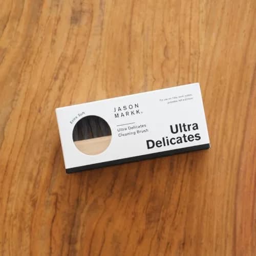 Jason Markk Ultra Delicate Shoe & Hat Cleaning Brush | Soft Bristles, Bamboo Wood, Sneaker Care (1 Brush) thumbnail 8