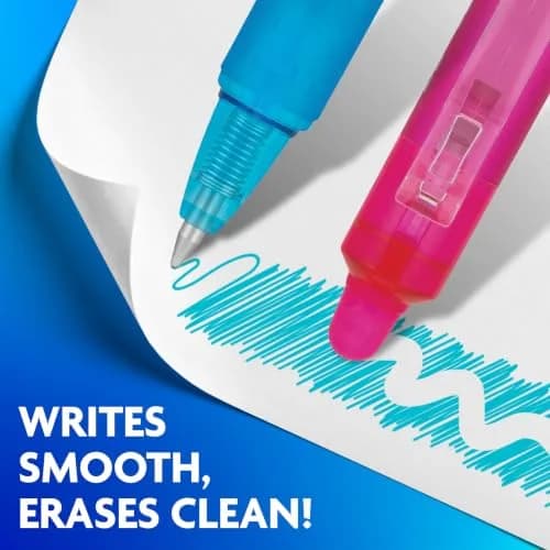 Pilot FriXion Clicker Erasable Pens Fine Point 0.7mm, Assorted Colors, 15-Pack | Smooth Ink Flow Writing Instrument thumbnail 2