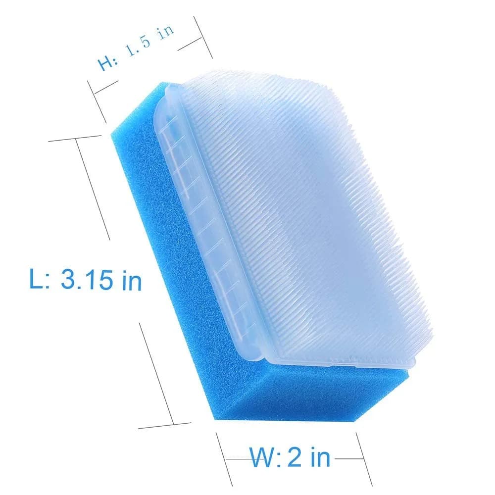 wellgler OT Sensory Brush & Sponge 12-Pack | Gentle Foam Scrub for Babies & Therapy - view 7