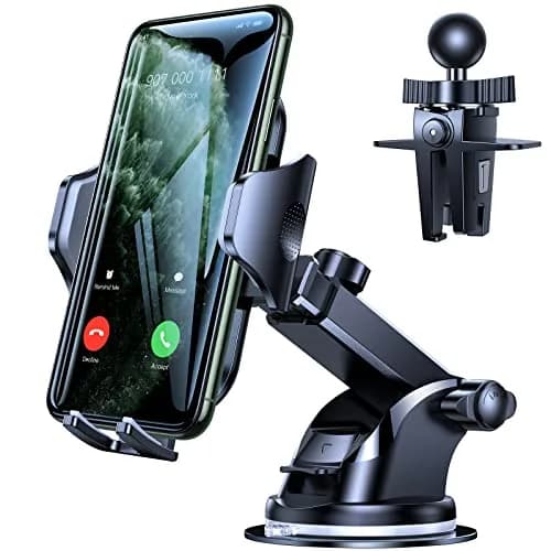 VICSEED 2026 Upgraded Car Phone Holder Mount | 86LBS Ultra-Powerful Suction, Sturdy & Flexible thumbnail 1
