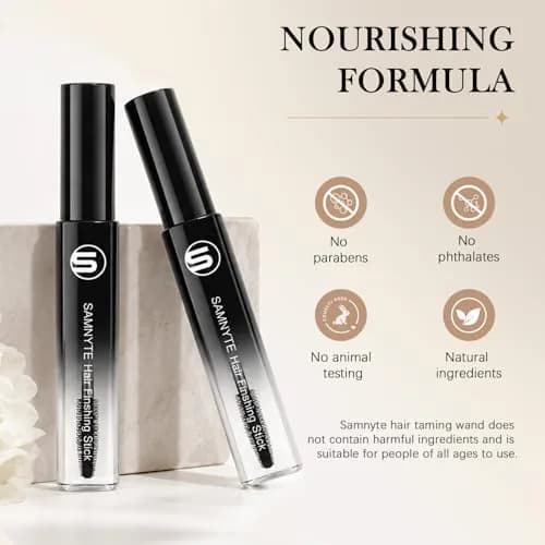 Samnyte Hair Finishing Stick 2 Pack - 36ml (1.4 Fl Oz) | Tames Flyaways & Baby Hairs thumbnail 6