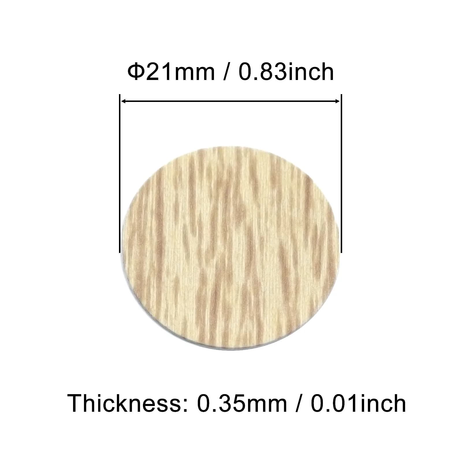 VictorsHome Self-Adhesive Screw Hole Stickers 21mm (0.83 Inch) | Cover Screw Holes on Furniture - view 2