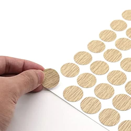 VictorsHome Self-Adhesive Screw Hole Stickers 21mm (0.83 Inch) | Cover Screw Holes on Furniture thumbnail 3