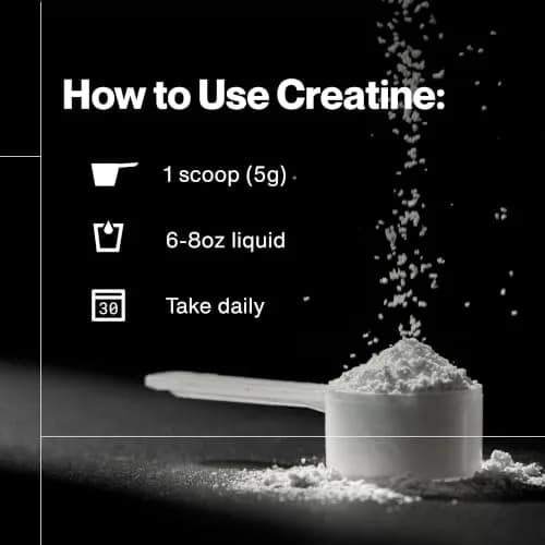 Momentous Creatine Monohydrate Powder 90 Servings (15.8 oz) | NSF Certified for Sport & Muscle Growth thumbnail 6