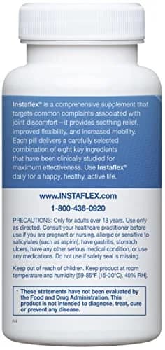 Instaflex Joint Support Supplement for Men and Women with Glucosamine, 180ct | Supports Healthy Joints & Mobility thumbnail 6