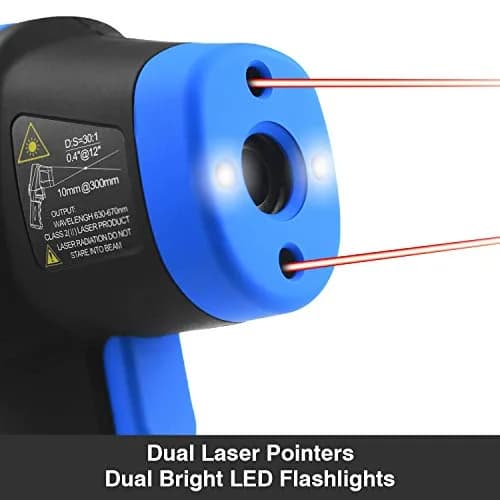 BTMETER BT-1500C Infrared Thermometer -58℉ to 2732℉ | Non Contact Laser IR Gun thumbnail 2