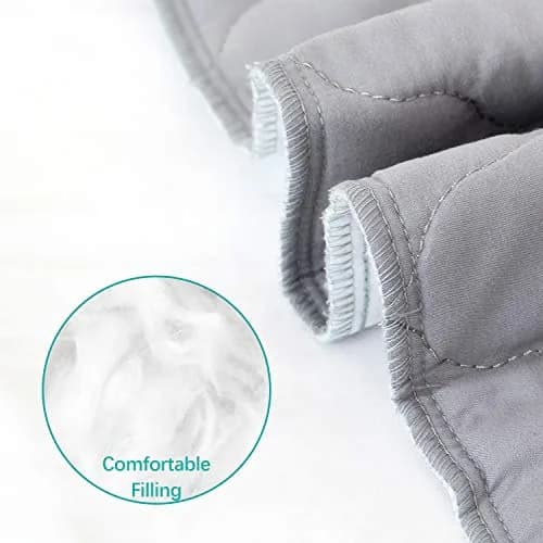 Biloban Waterproof Crib Mattress Protector 52x28 Inch (132x71 cm) | Breathable Quilted Pad for Indian Nurseries thumbnail 5
