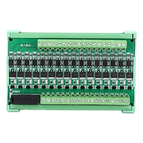 Jectse 16-Channel PLC Amplifier Board 12-36VDC (16 Channels) | Photoelectric Isolation for Industrial Control thumbnail 1