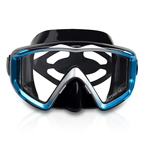 EXP VISION Pano 3 Panoramic View Dive Mask, Tempered Glass Lens Scuba Snorkeling Mask 280g (9.9 oz) | Wide View for Freediving thumbnail 2