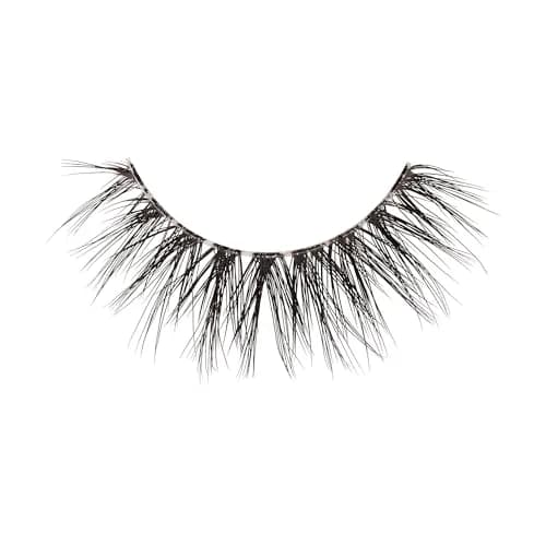 KISS Lash Couture LuXtensions False Eyelashes, Royal Satin, 1 Pair, 10mm Flat Lash | Natural Look Reusable D/C/J Curl Mix thumbnail 5
