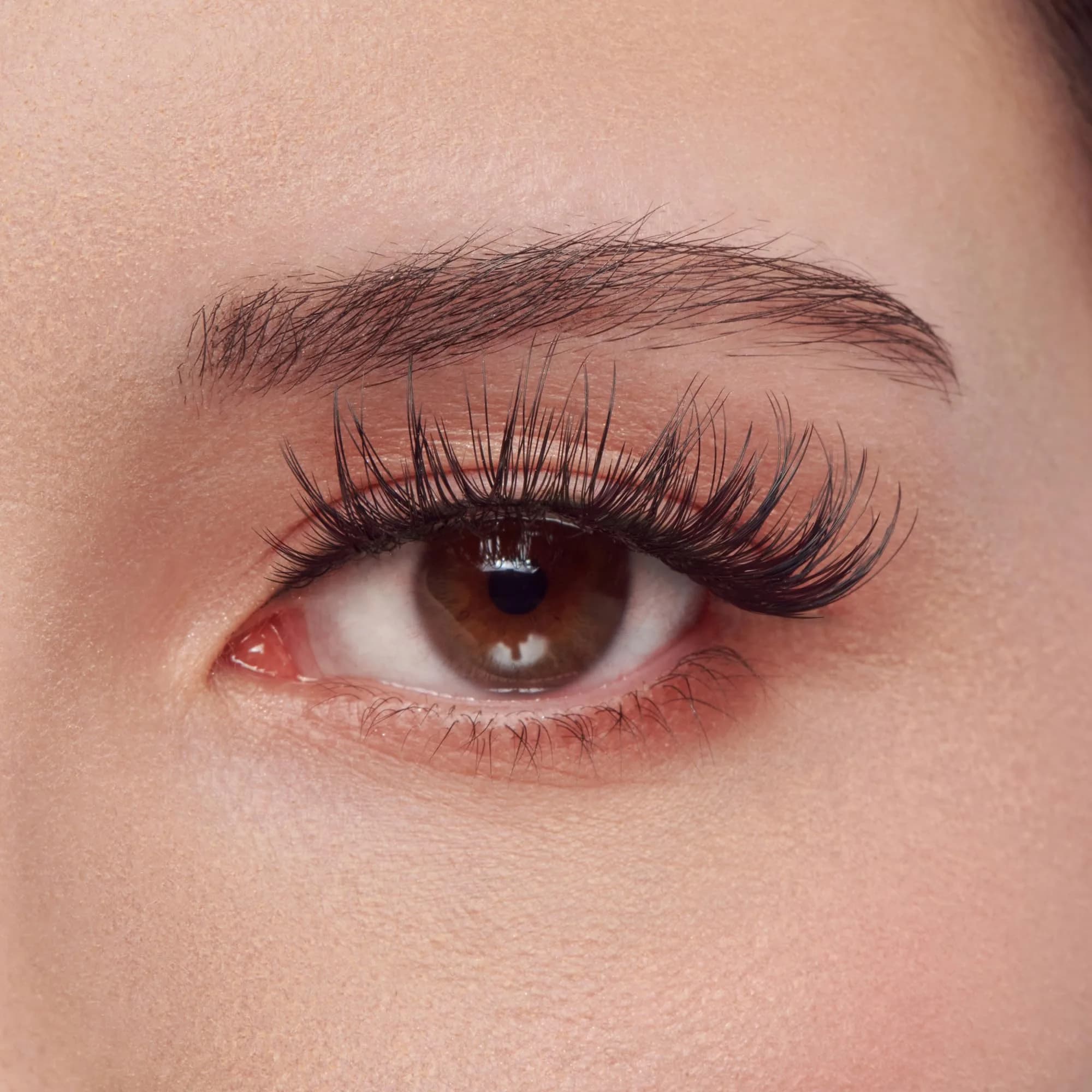 KISS Lash Couture LuXtensions False Eyelashes, Royal Satin, 1 Pair, 10mm Flat Lash | Natural Look Reusable D/C/J Curl Mix - view 2