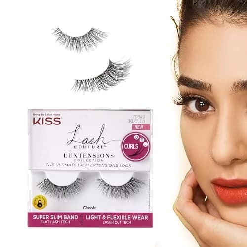 KISS Lash Couture LuXtensions Classic False Eyelashes | 1 Pair thumbnail 1