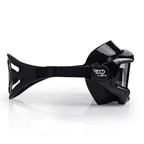 EXP VISION Pano 3 Window Scuba Diving Mask, Tempered Glass Snorkel Mask 260 ml (0.26 kg) | Wide View Anti-Fog Swim Mask thumbnail 8