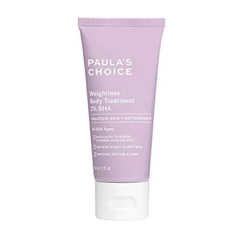 Paula's Choice Weightless Body Treatment 2% BHA Salicylic Acid 2 Fl Oz | Smooths Rough Skin & Clogged Pores thumbnail 1