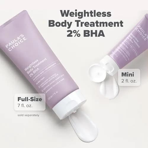 Paula's Choice Weightless Body Treatment 2% BHA Salicylic Acid 2 Fl Oz | Smooths Rough Skin & Clogged Pores thumbnail 5