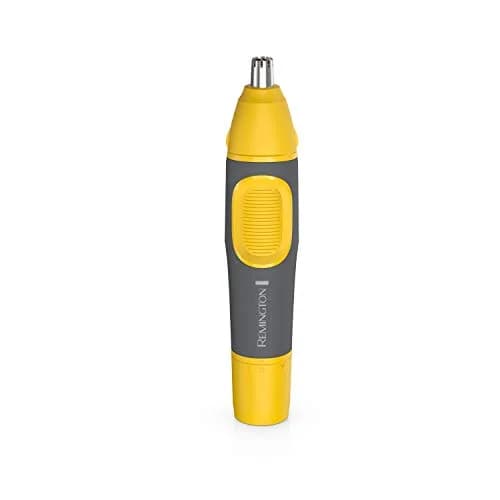 Remington Virtually Indestructible Nose, Ear & Brow Trimmer, Yellow, NE3871 | Waterproof, Rechargeable, Stainless Steel Blades thumbnail 8