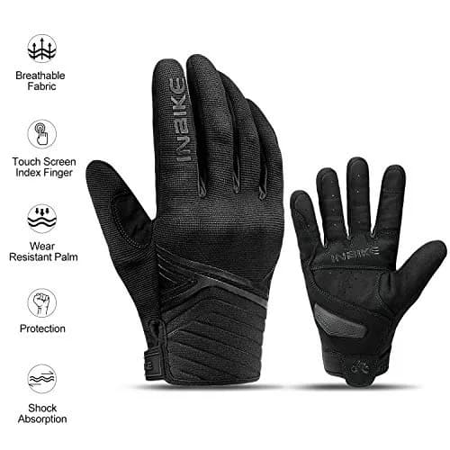 INBIKE Breathable Mesh Motorcycle Gloves with TPR Palm Pad & Touchscreen Small | Riding Protection for Indian Roads thumbnail 8
