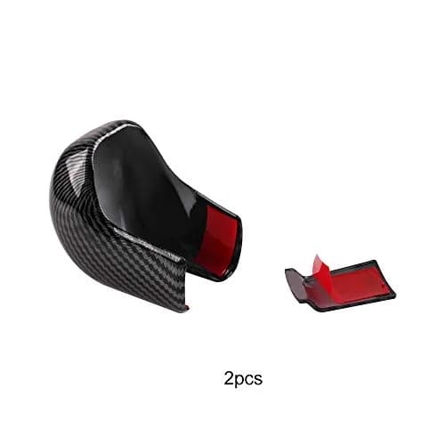 Thenice CVT Gear Shifting Knob Cover for Honda Civic 2016-2021 | Carbon Fiber Style, Easy Install thumbnail 3