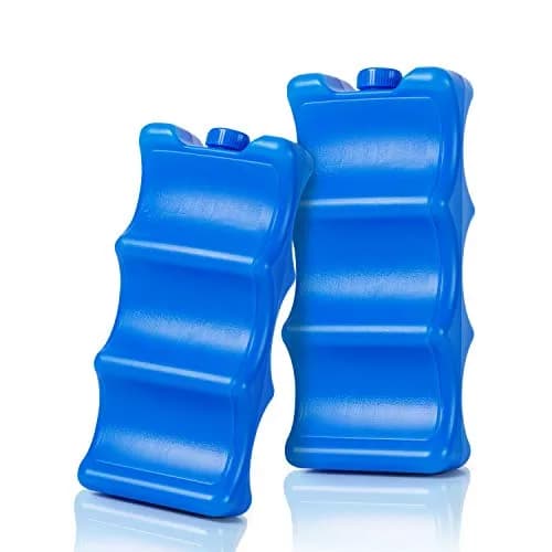 Teamoy Breastmilk Ice Pack (Pack of 2, Large) | BPA-Free Polypropylene for Working Moms thumbnail 1
