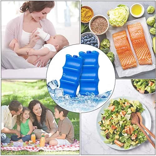 Teamoy Breastmilk Ice Pack (Pack of 2, Large) | BPA-Free Polypropylene for Working Moms thumbnail 4