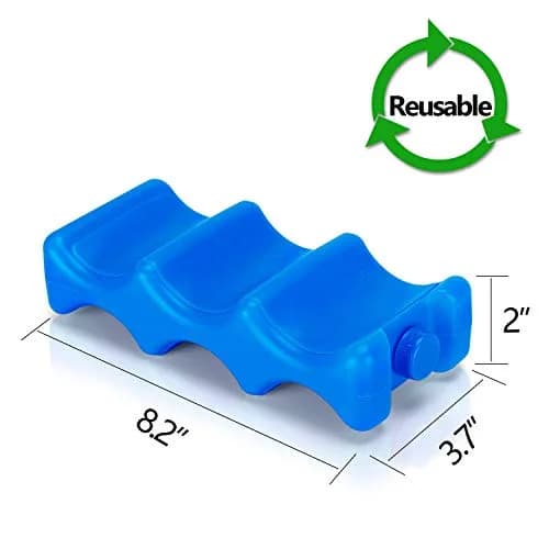 Teamoy Breastmilk Ice Pack (Pack of 2, Large) | BPA-Free Polypropylene for Working Moms thumbnail 5